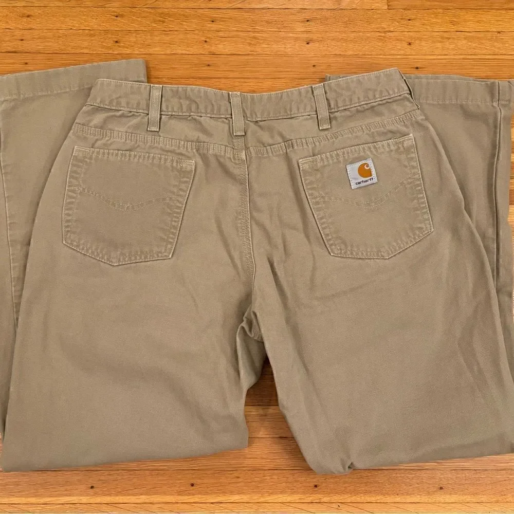 Carhartt men’s khaki/tan pants